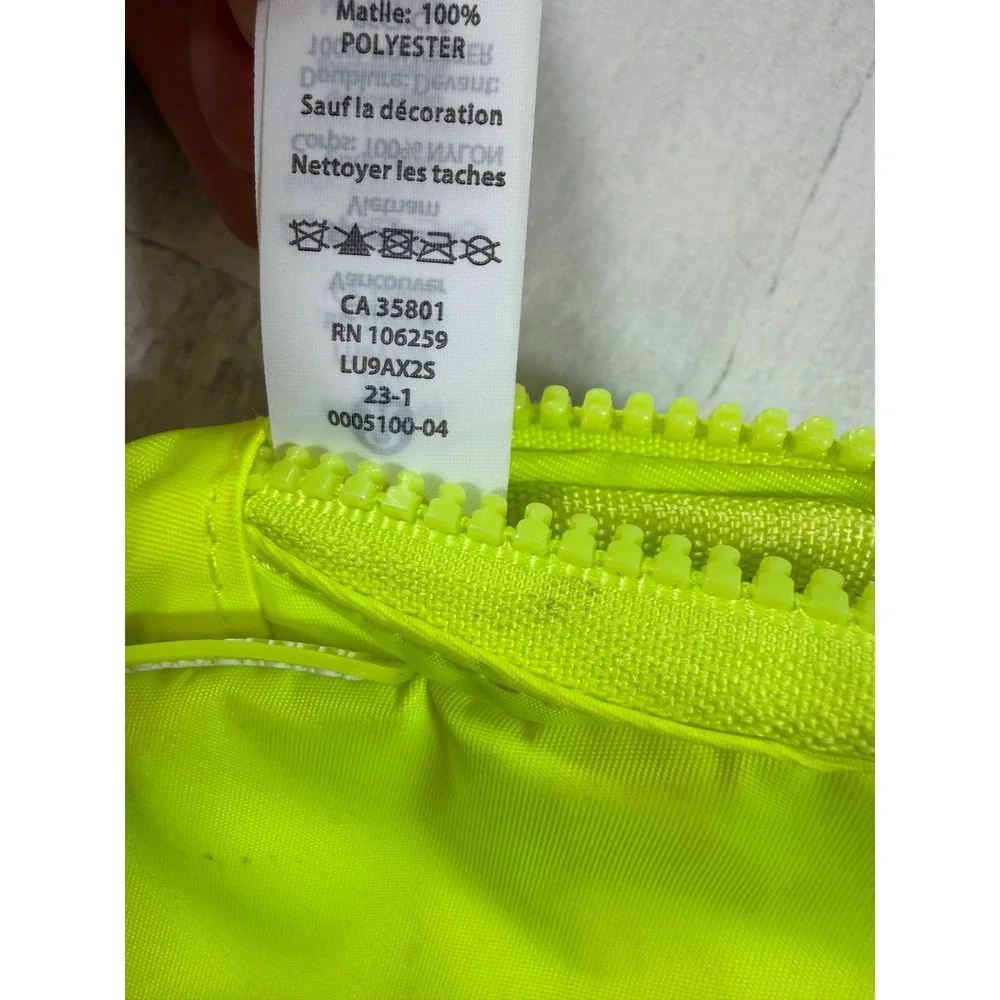 Lululemon Everywhere Belt Bag 1L Electric Lemon Neon Yellow LU9AX2S